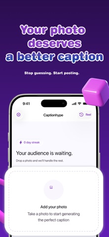 CaptionHype: Photo Captions screenshot