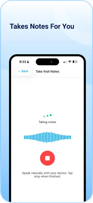 VisitRecap iPhone screenshot 1