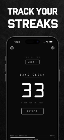 IRONLOG: Discipline Tracker Screenshot 2 of 6