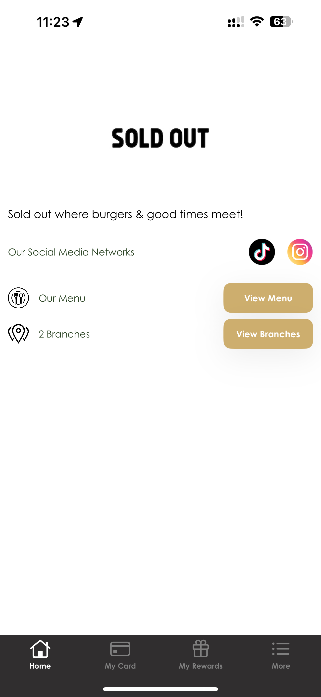 SOLD OUT Rewards
