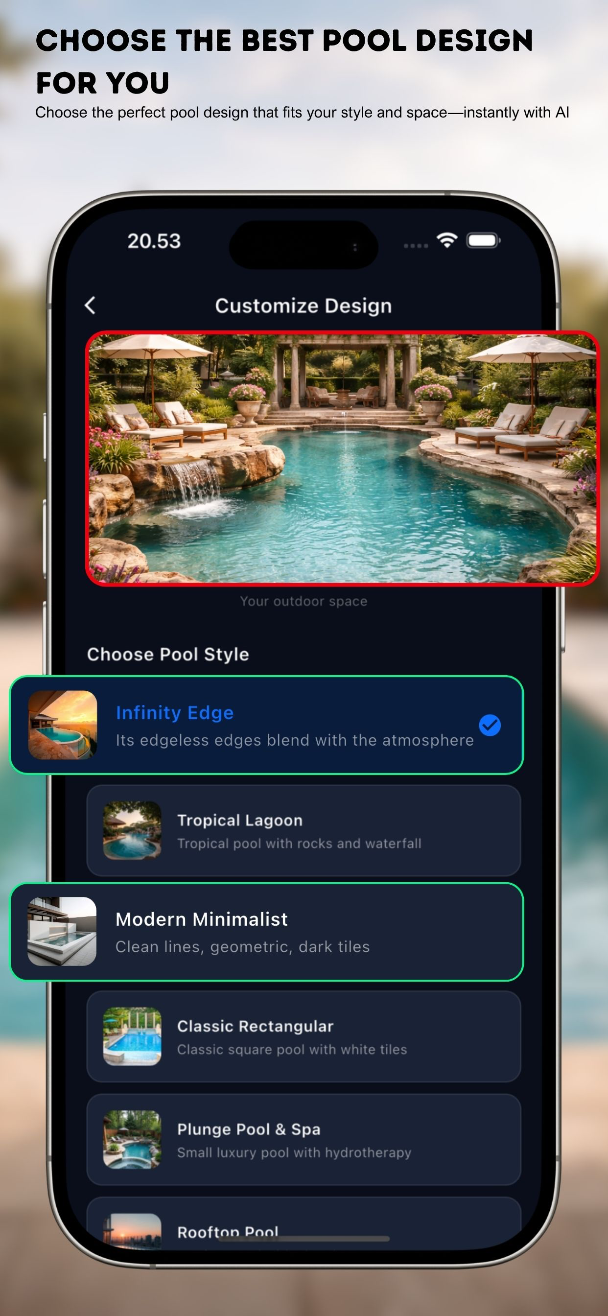 Style Pool AI - Dream Design