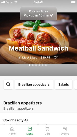 App screenshot