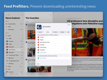 News Explorer iPad screenshot