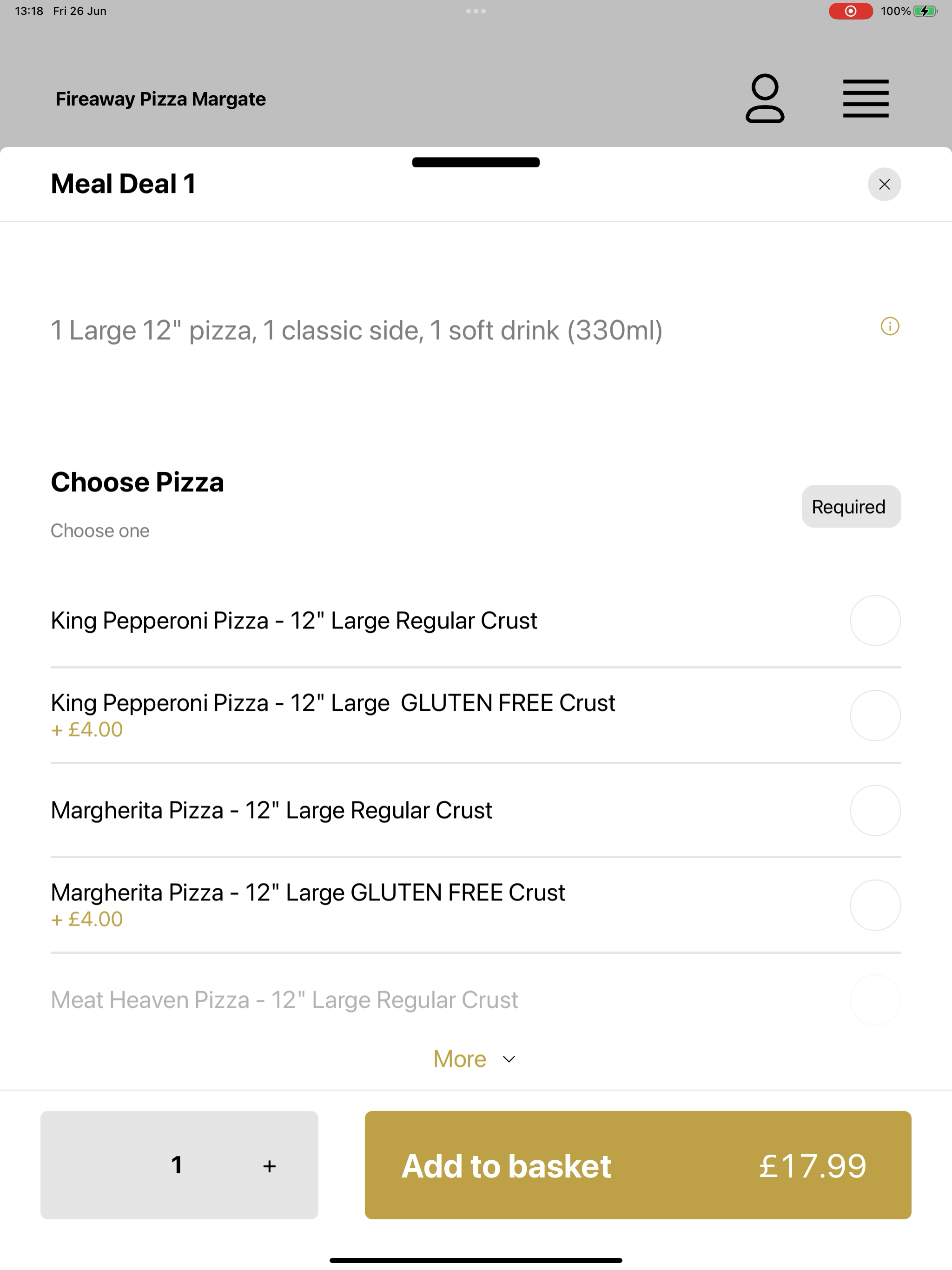 Fireaway Pizza Margate screenshot 15