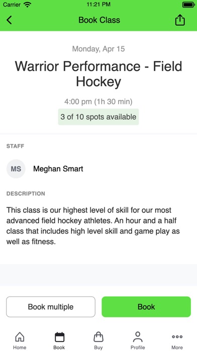 Vault Athletics & Fitness Screenshot