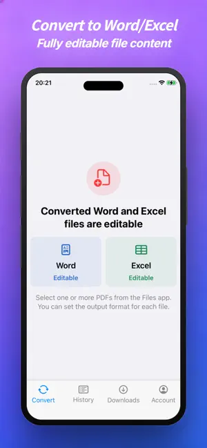PDF Converter - Word Excel PPT screenshot 3