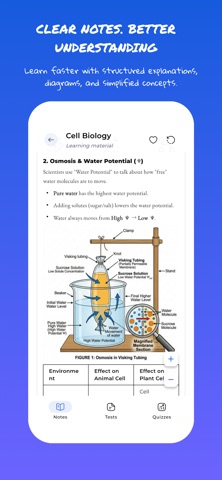 Papers & Quizzes screenshot