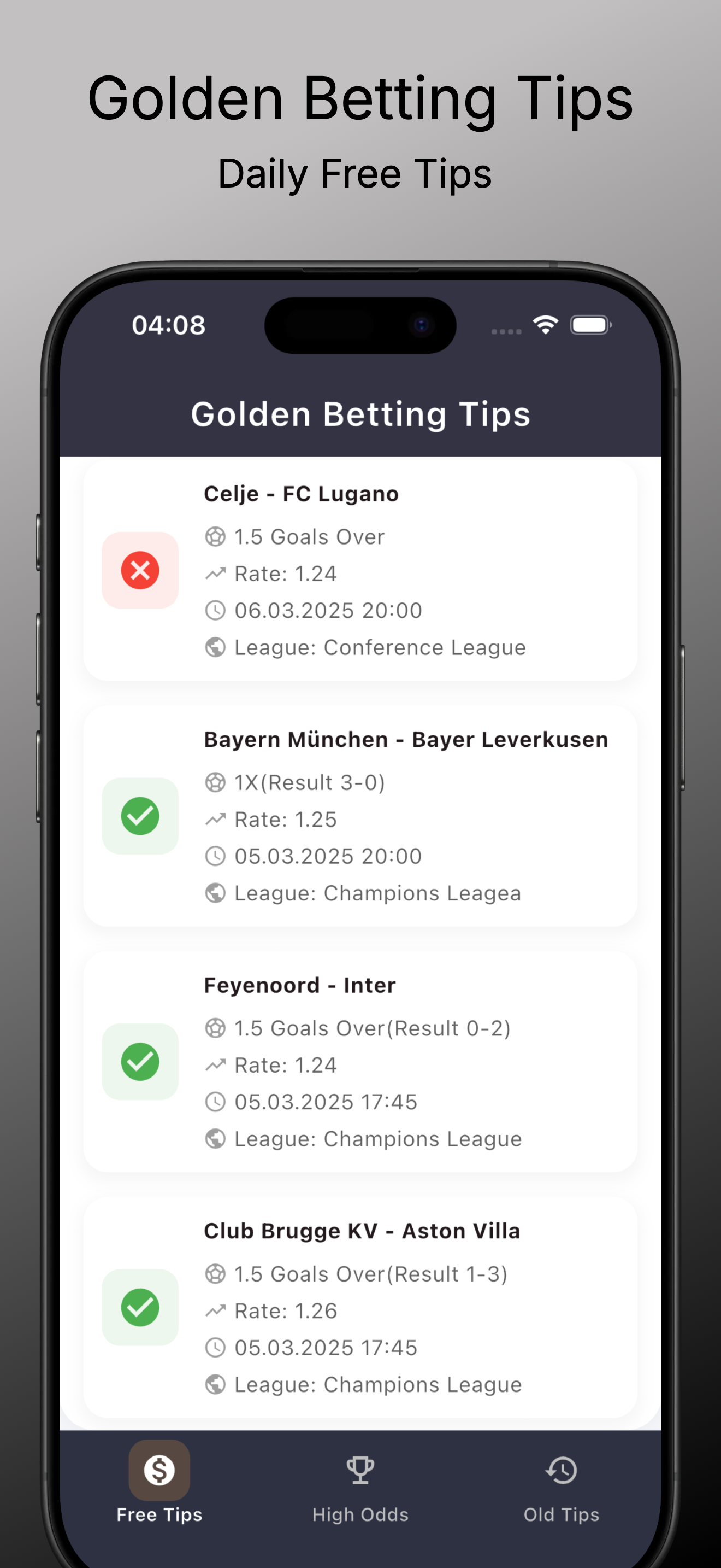 Golden Betting Tips