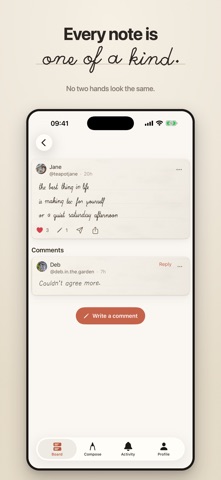 NotTyped iPhone screenshot