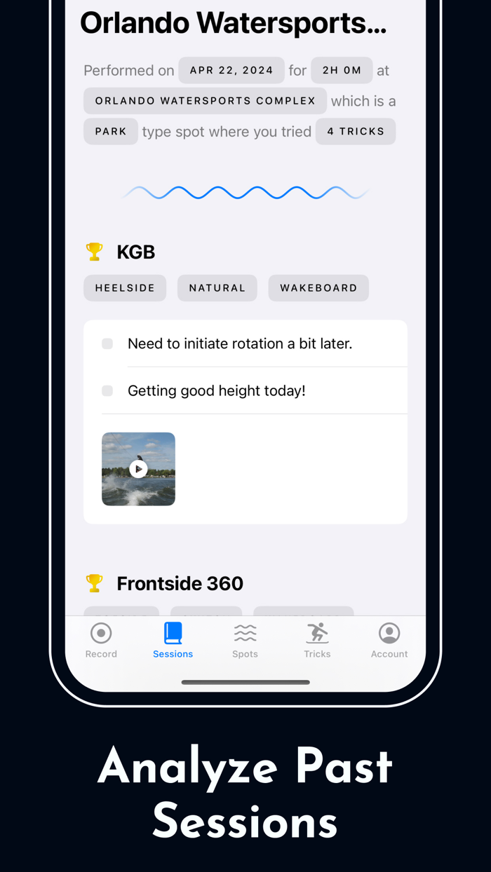 Wake Wakeboard Progress Log