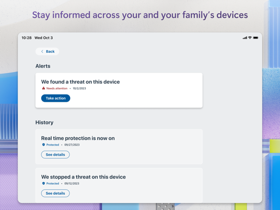 Microsoft Defender: セキュリティ iPad screenshot 3