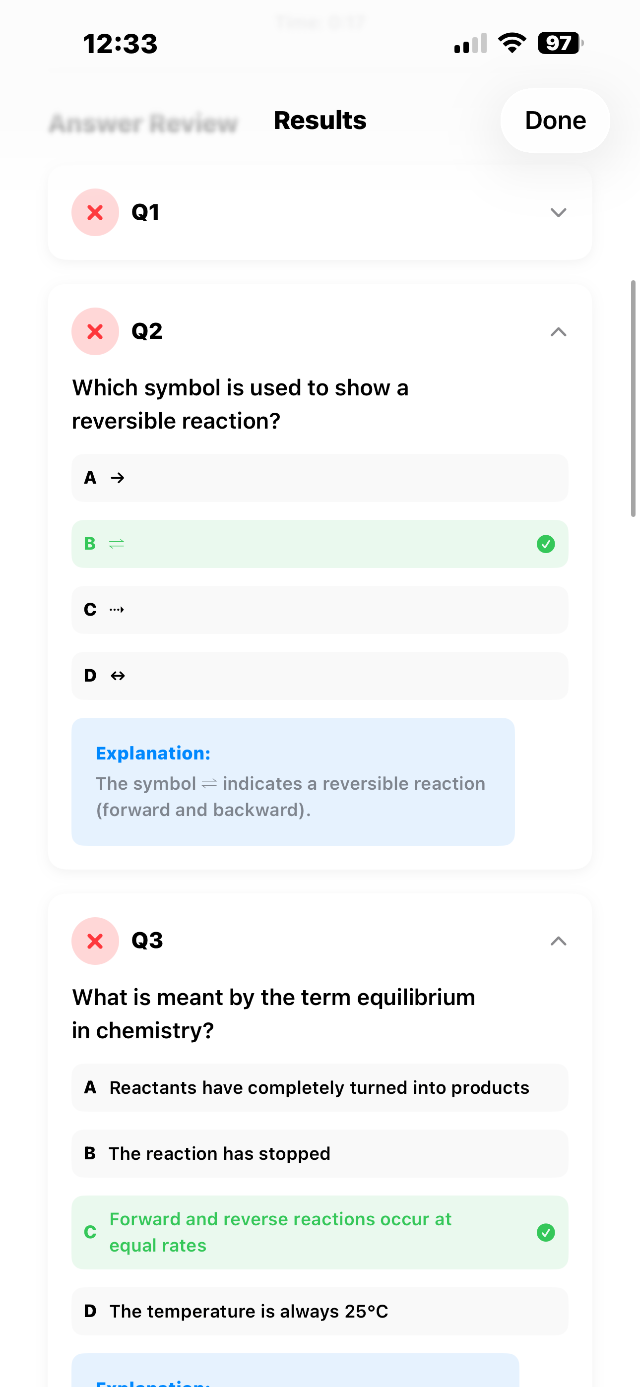 Chemistry Y11 screenshot 4