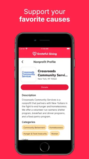 Grateful Giving screenshot 4