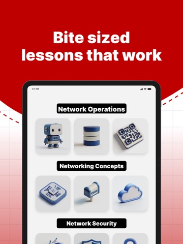 CompTIA Network Prep 2026 iPad screenshot