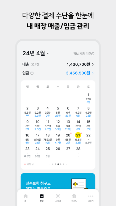 카카오페이 사장님플러스 Screenshot