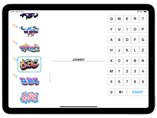 Graffiti Creator - AI Design iPad screenshot 5 - Graphics & Design app