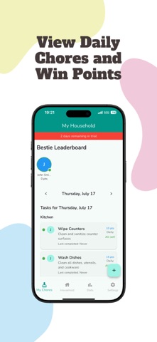 Besties Chore Tracker Screenshot 3 of 5