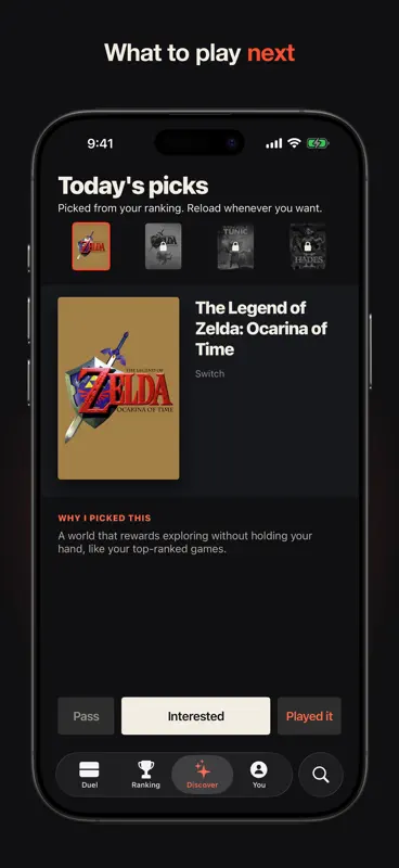 Rank Your Games: Game Ranking screenshot 4 of 9