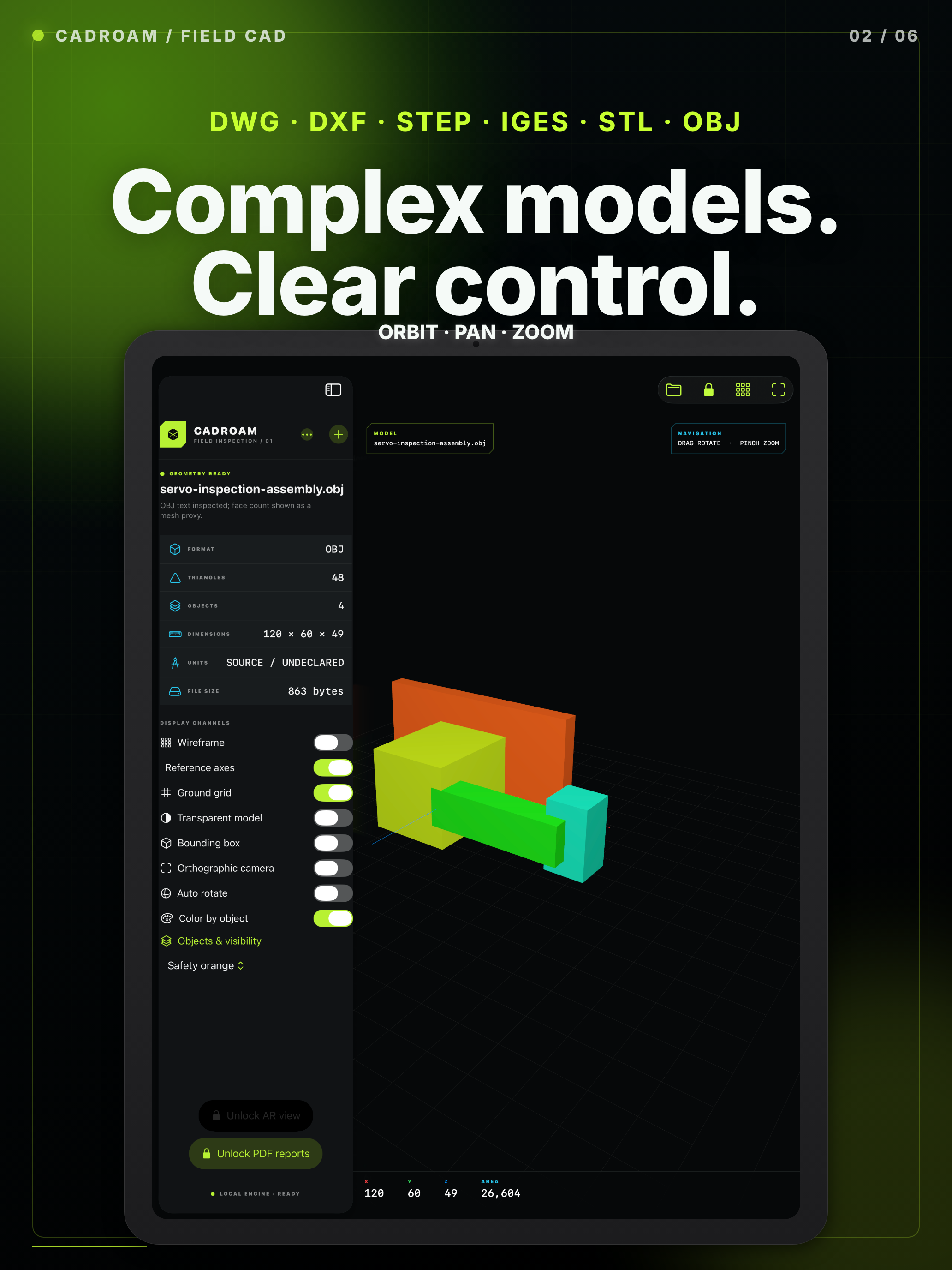 DWG, DXF & 3D CAD Viewer screenshot 9