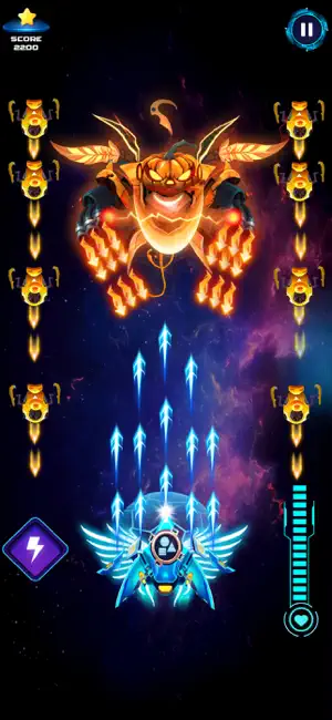 Orbital Strike Space Shooter screenshot 1
