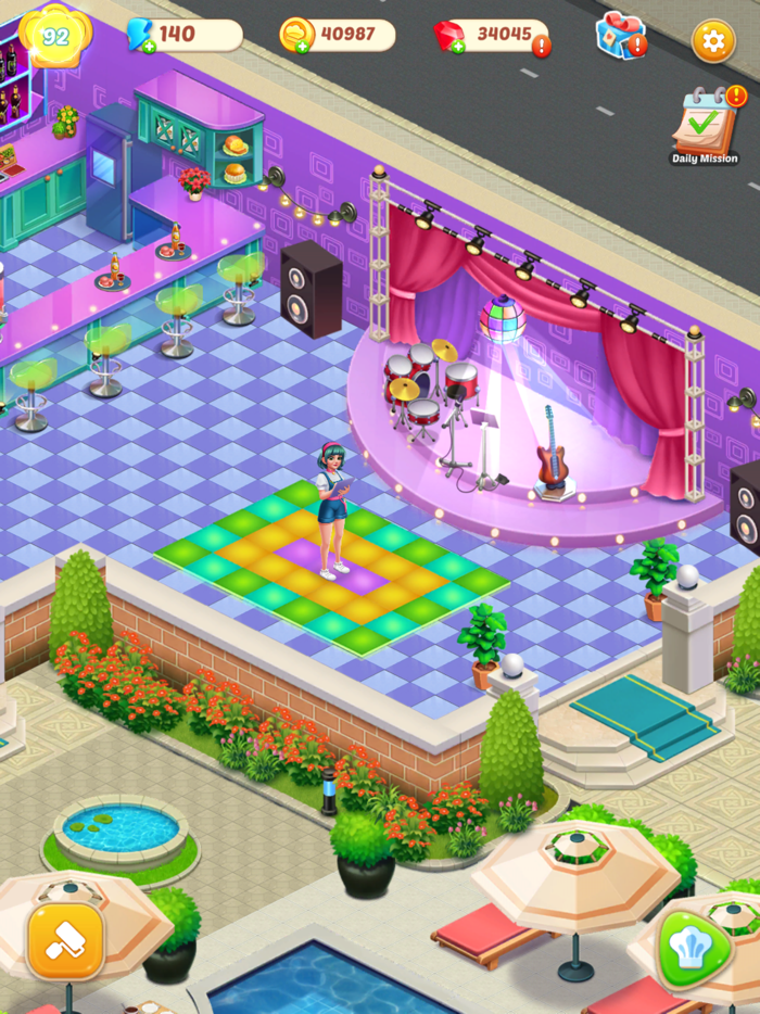 Cuisine Story Merge  Decor