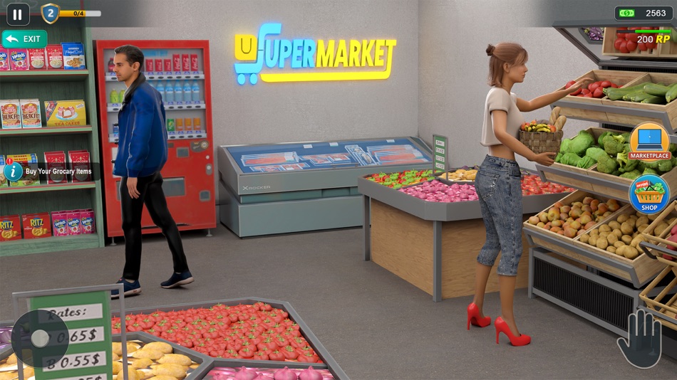 #2. Supermarket Grocery Store Game (iOS) 由: Nabeel Munawar Mughal