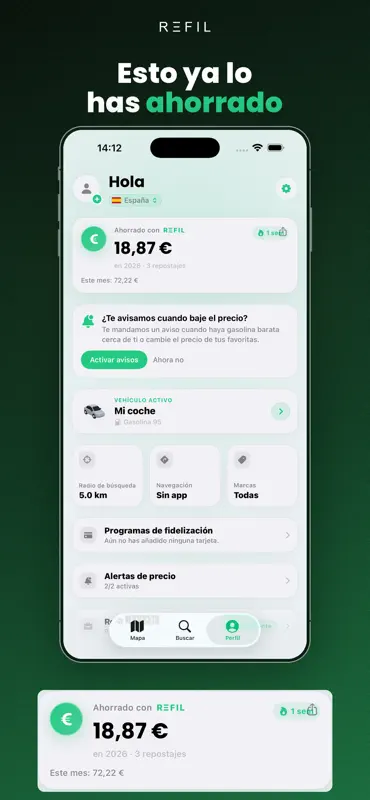 Refil - Precio Gasolina y EV screenshot 4 of 7