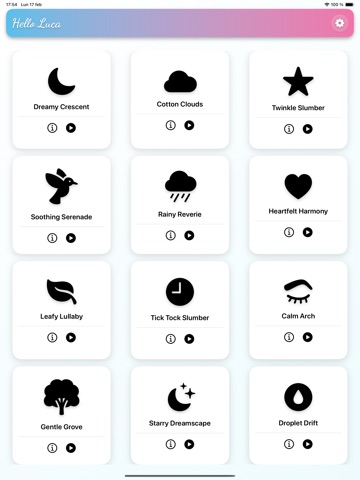 Baby Sleep Lullaby Music iPad screenshot