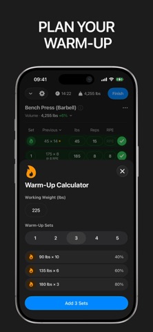 Gym Log Workout Tracker: Gript screenshot