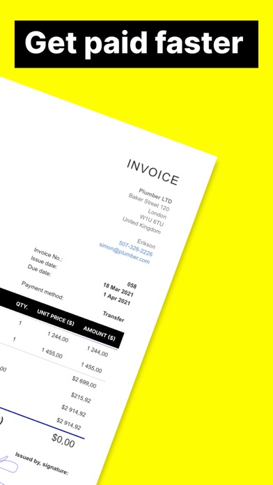 Freebie Invoice Maker screenshot 3
