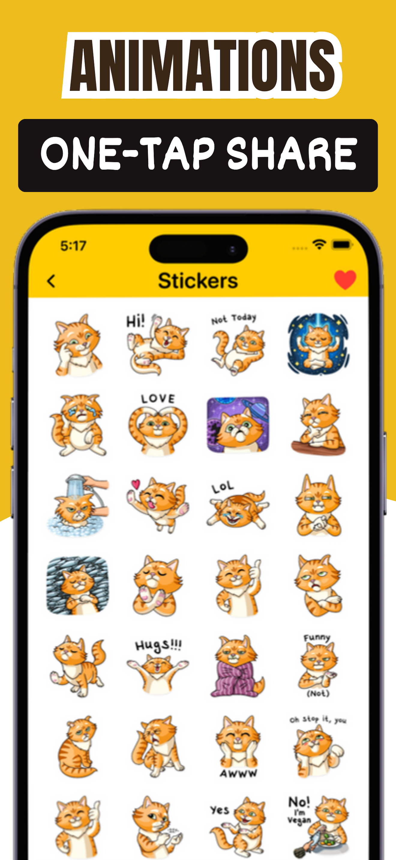 Cat Stickers & wallpapers +
