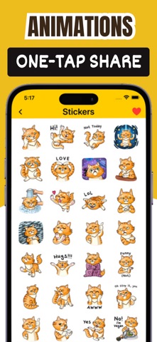 Cat Stickers & wallpapers + screenshot