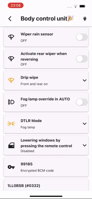 canfiti: elm obd2 feature tool screenshot 3