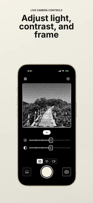 Mini Camera: Mono Pixel Cam screenshot 2