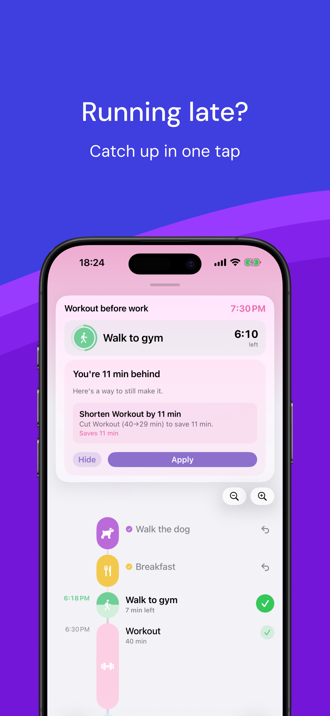 Rutin: Start on Time screenshot 4