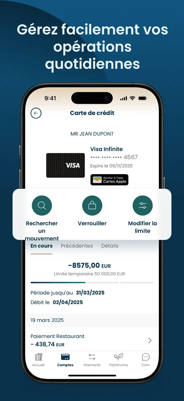 Screenshot #2 pour BL Mobile Banking