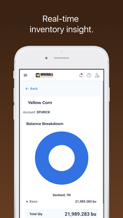 Woodall Grain Company Screenshot