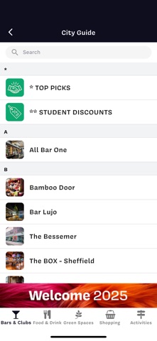 Hallam Students' Union Screenshot 4 of 4