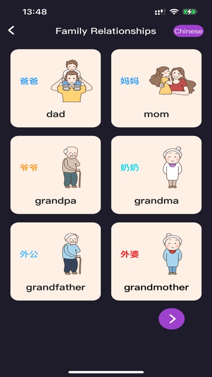 EasyChinese：Word Cards