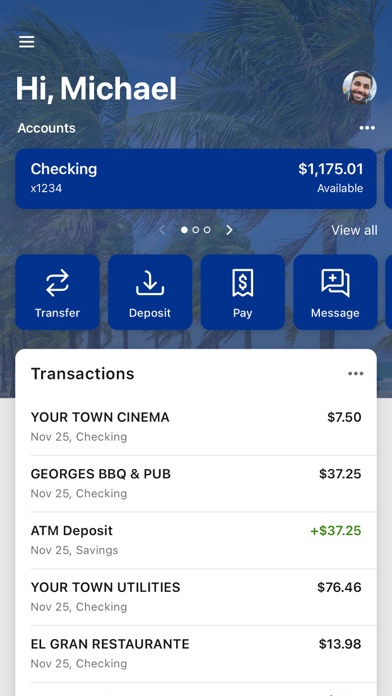 ANB FL iPhone screenshot 1 - Finance app