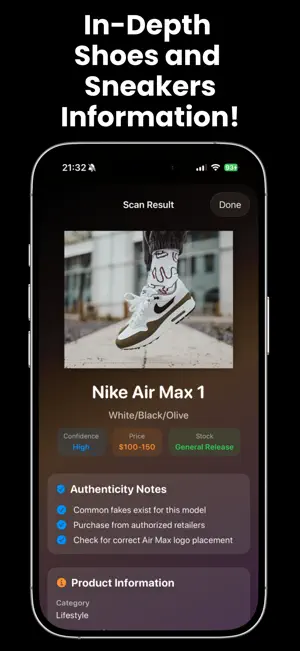 Sneakers & Shoes AI Identifier screenshot 3