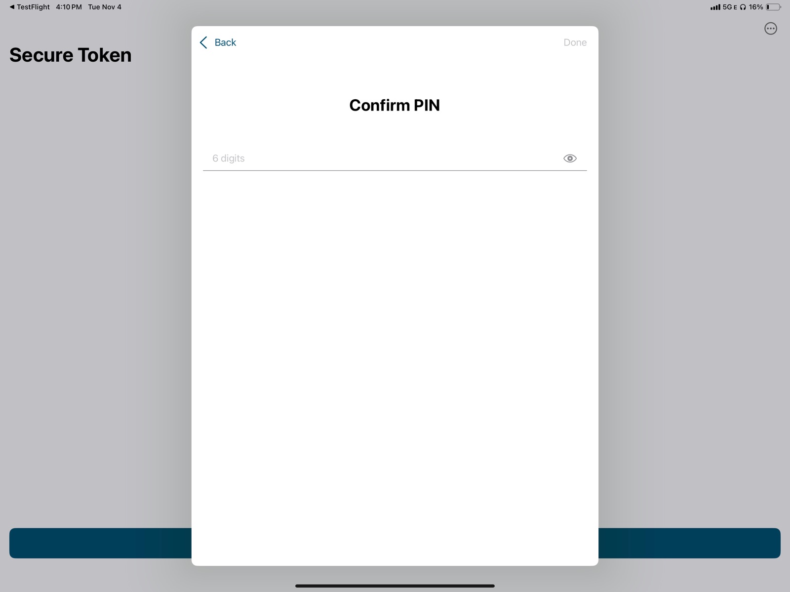 Flagstar Private Secure Token ipad screenshot 3