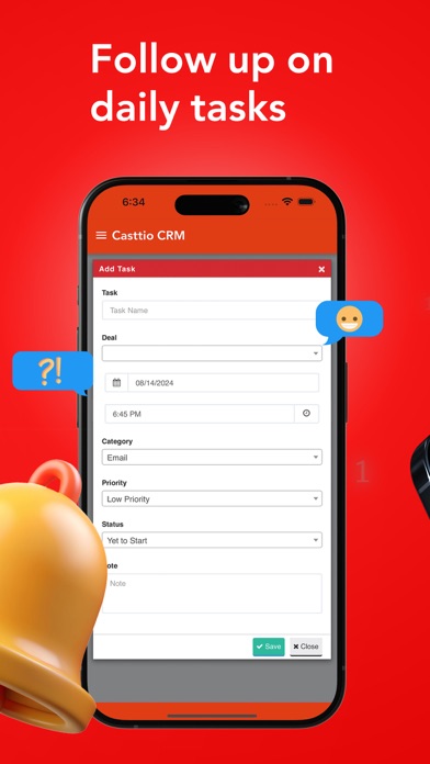 CASTTIO PROPERTIES CRM Screenshot