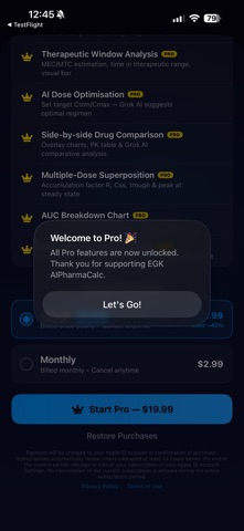 EGK AIPharmaCalc screenshot