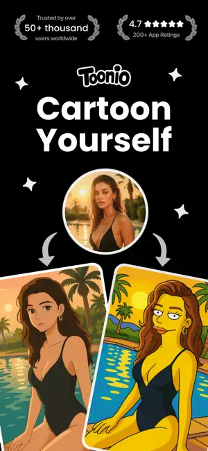 Cartoon Photo Editor - Toonio4+_1