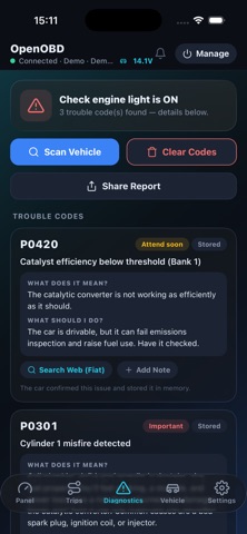 OpenOBD Screenshot 4 of 6