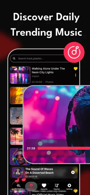 Player EQ - Music, Videos screenshot 1