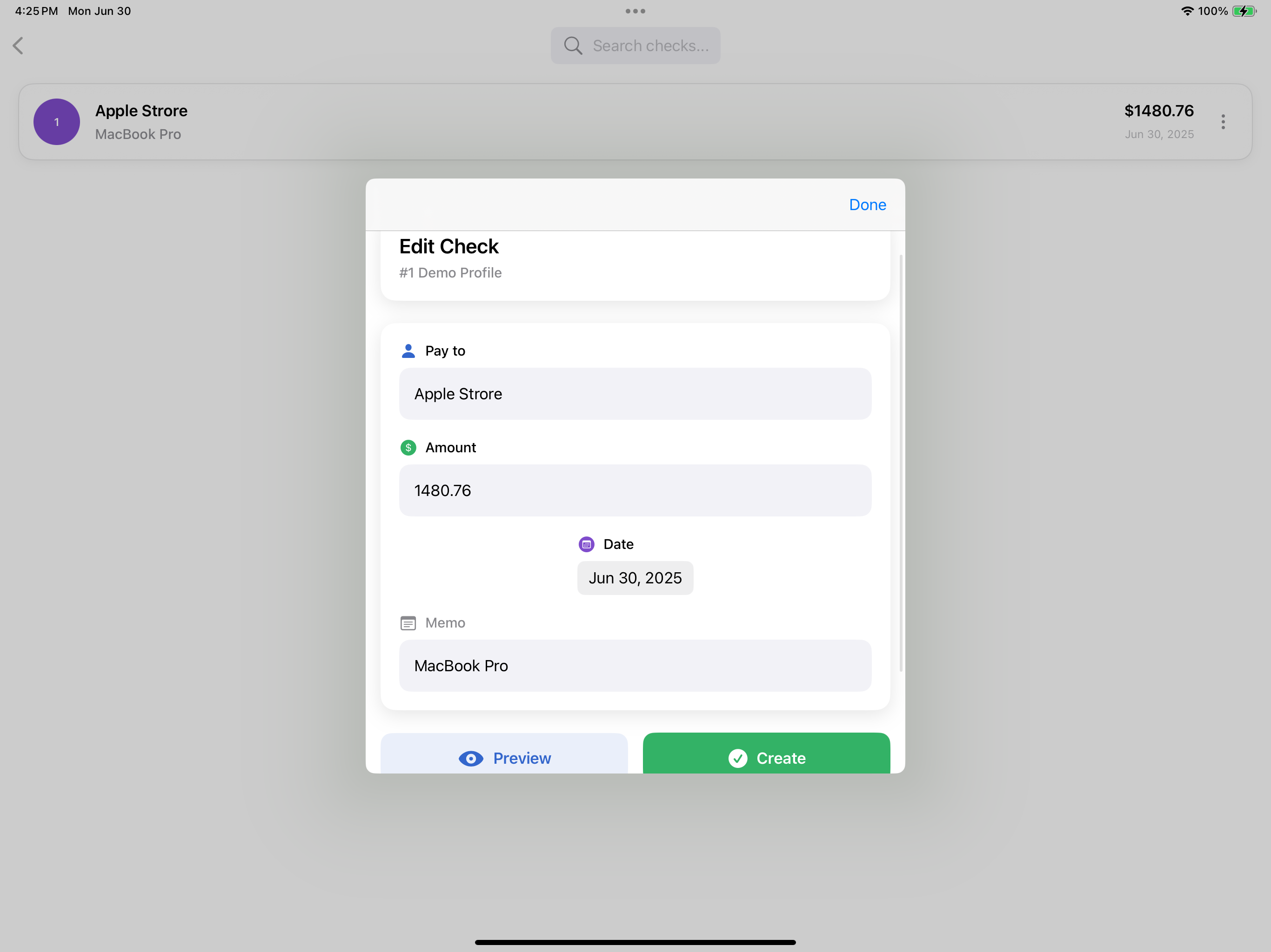 Check Write Generator screenshot 4