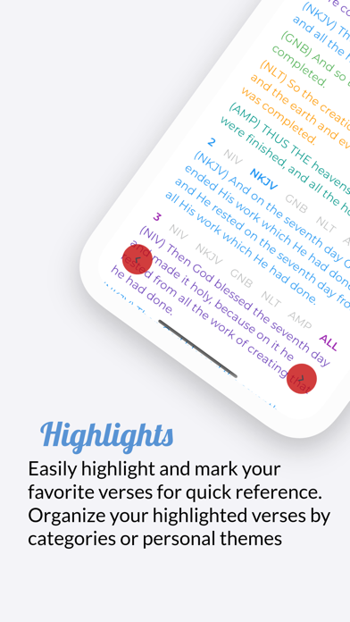 Multiversion Bible App Offline Screenshot