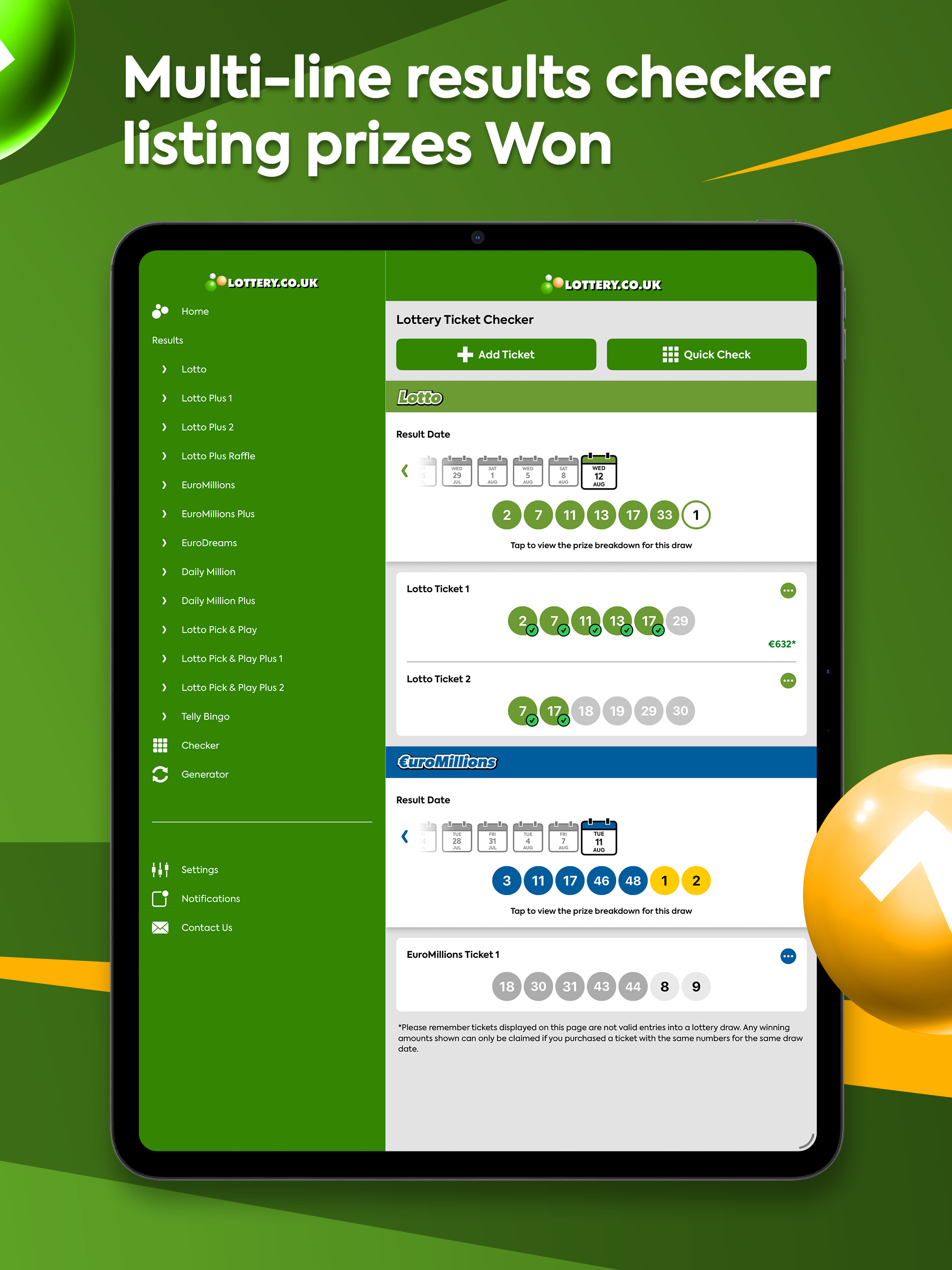 Irish Lotto Results screenshot 10
